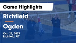 Richfield  vs Ogden  Game Highlights - Oct. 25, 2023