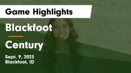 Blackfoot  vs Century  Game Highlights - Sept. 9, 2023