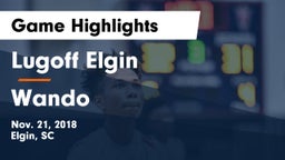Lugoff Elgin  vs Wando  Game Highlights - Nov. 21, 2018
