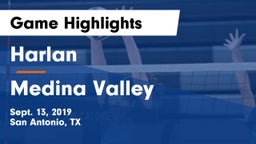 Harlan  vs Medina Valley  Game Highlights - Sept. 13, 2019