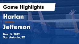 Harlan  vs Jefferson  Game Highlights - Nov. 5, 2019