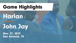 Harlan  vs John Jay  Game Highlights - Nov. 27, 2019