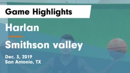 Harlan  vs Smithson valley Game Highlights - Dec. 3, 2019