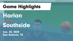 Harlan  vs Southside  Game Highlights - Jan. 28, 2020