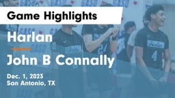 Harlan  vs John B Connally  Game Highlights - Dec. 1, 2023