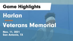 Harlan  vs Veterans Memorial Game Highlights - Nov. 11, 2021