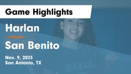Harlan  vs San Benito  Game Highlights - Nov. 9, 2023