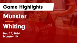 Munster  vs Whiting  Game Highlights - Dec 27, 2016