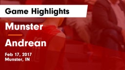 Munster  vs Andrean  Game Highlights - Feb 17, 2017