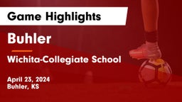 Buhler  vs Wichita-Collegiate School  Game Highlights - April 23, 2024