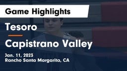 Tesoro  vs Capistrano Valley  Game Highlights - Jan. 11, 2023