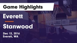 Everett  vs Stanwood  Game Highlights - Dec 13, 2016