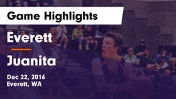 Everett  vs Juanita  Game Highlights - Dec 22, 2016