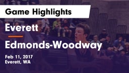 Everett  vs Edmonds-Woodway  Game Highlights - Feb 11, 2017