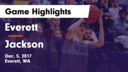 Everett  vs Jackson  Game Highlights - Dec. 5, 2017