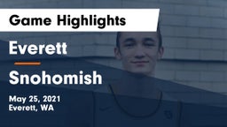 Everett  vs Snohomish  Game Highlights - May 25, 2021