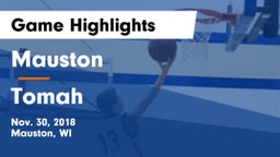 Mauston  vs Tomah  Game Highlights - Nov. 30, 2018