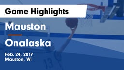 Mauston  vs Onalaska  Game Highlights - Feb. 24, 2019