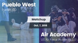 Matchup: Pueblo West High vs. Air Academy  2016