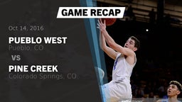Recap: Pueblo West  vs. Pine Creek  2016