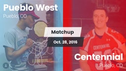 Matchup: Pueblo West High vs. Centennial  2016