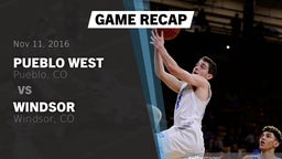 Recap: Pueblo West  vs. Windsor  2016