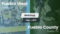 Matchup: Pueblo West High vs. Pueblo County  2017