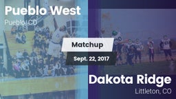 Matchup: Pueblo West High vs. Dakota Ridge  2017