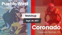 Matchup: Pueblo West High vs. Coronado  2017