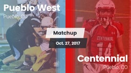 Matchup: Pueblo West High vs. Centennial  2017