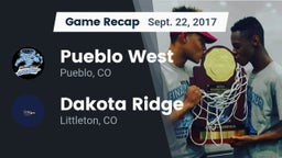 Recap: Pueblo West  vs. Dakota Ridge  2017