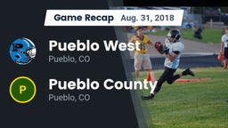 Recap: Pueblo West  vs. Pueblo County  2018