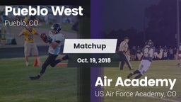 Matchup: Pueblo West High vs. Air Academy  2018