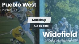 Matchup: Pueblo West High vs. Widefield  2018