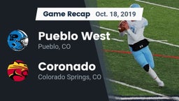 Recap: Pueblo West  vs. Coronado  2019
