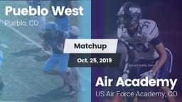 Matchup: Pueblo West High vs. Air Academy  2019