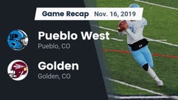 Recap: Pueblo West  vs. Golden  2019