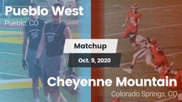Matchup: Pueblo West High vs. Cheyenne Mountain  2020
