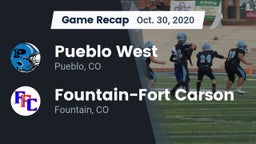 Recap: Pueblo West  vs. Fountain-Fort Carson  2020