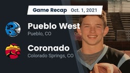 Recap: Pueblo West  vs. Coronado  2021