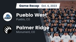 Recap: Pueblo West  vs. Palmer Ridge  2023