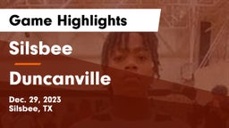 Silsbee  vs Duncanville  Game Highlights - Dec. 29, 2023