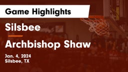 Silsbee  vs Archbishop Shaw  Game Highlights - Jan. 4, 2024