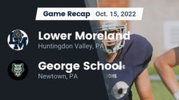 Recap: Lower Moreland  vs. George School 2022