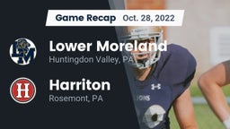 Recap: Lower Moreland  vs. Harriton  2022