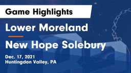 Lower Moreland  vs New Hope Solebury  Game Highlights - Dec. 17, 2021