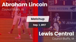 Matchup: Lincoln  vs. Lewis Central  2017
