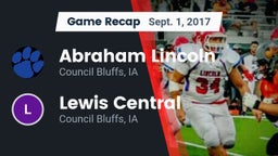 Recap: Abraham Lincoln  vs. Lewis Central  2017