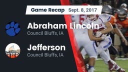 Recap: Abraham Lincoln  vs. Jefferson  2017