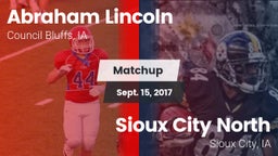 Matchup: Lincoln  vs. Sioux City North  2017